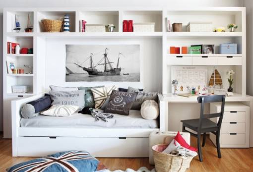 5 τρόποι να δημιουργήσεις extra χώρο σε μικρό υπνοδωμάτιο